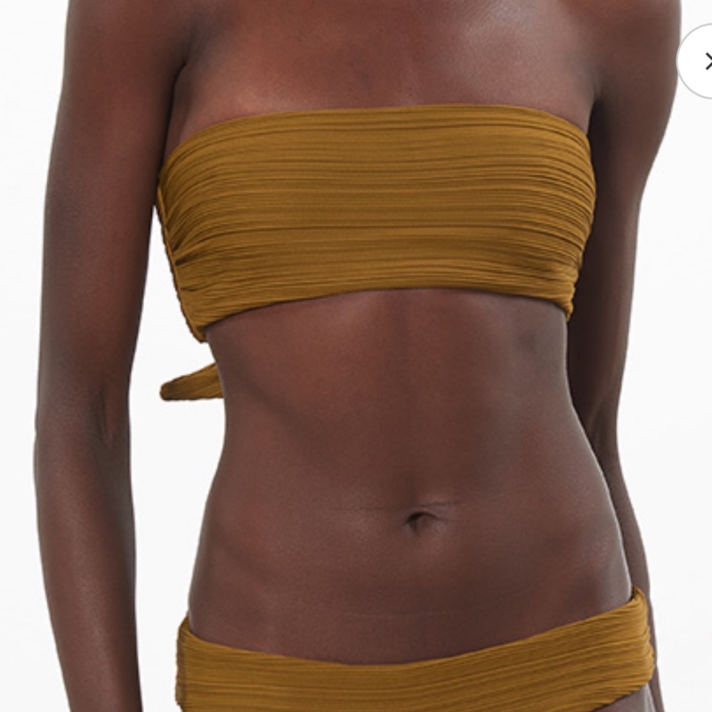 Mara Hoffman bandeau bikini top